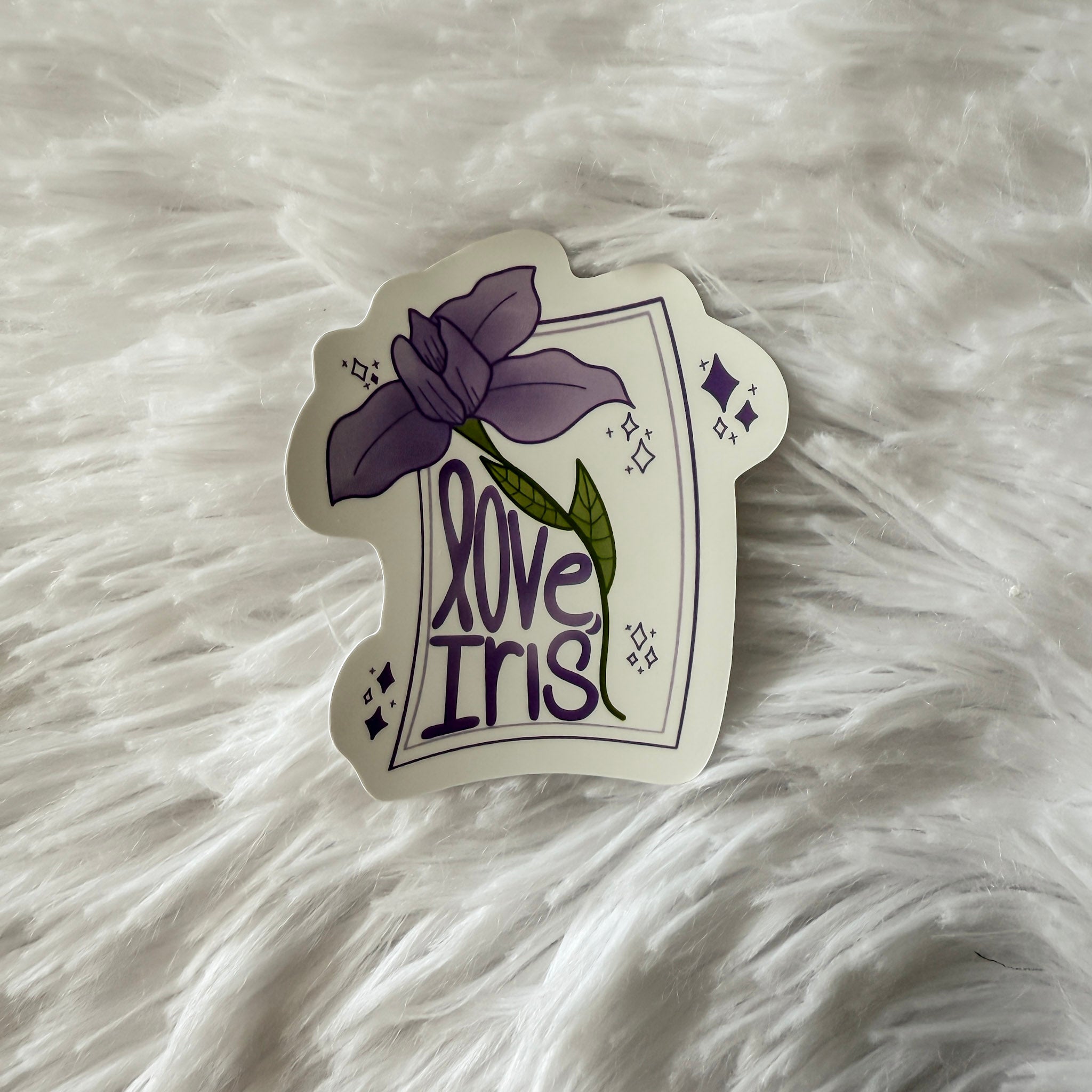 Love, Iris Sticker