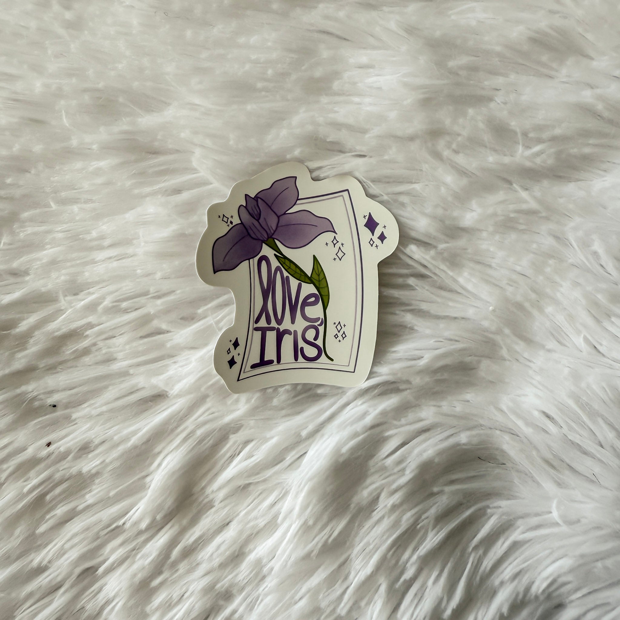 Love, Iris Sticker
