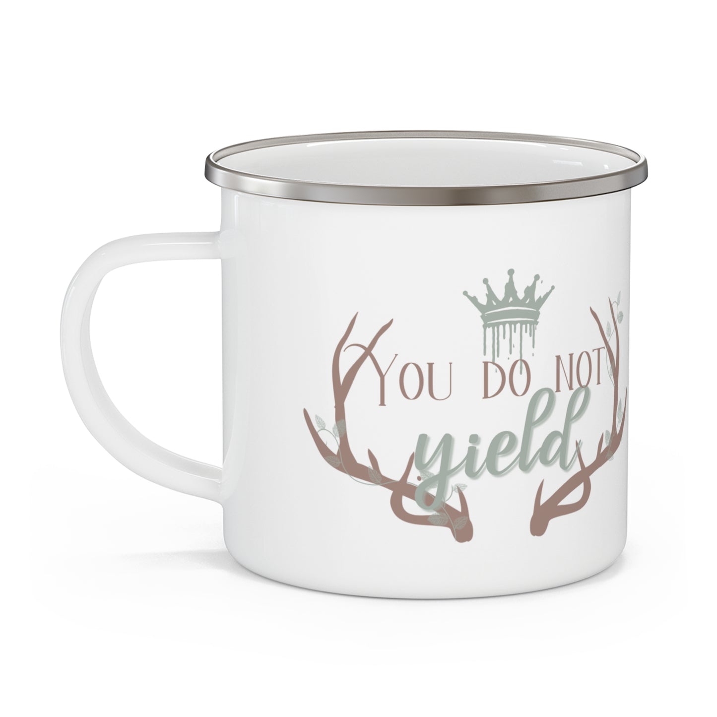 You Do Not Yield Enamel Mug | Throne of Glass