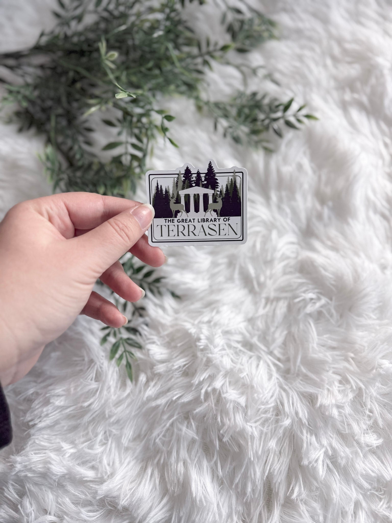 The Great Library of Terrasen Sticker