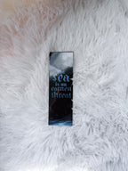 The Sea is an Earnest Threat Bookmark