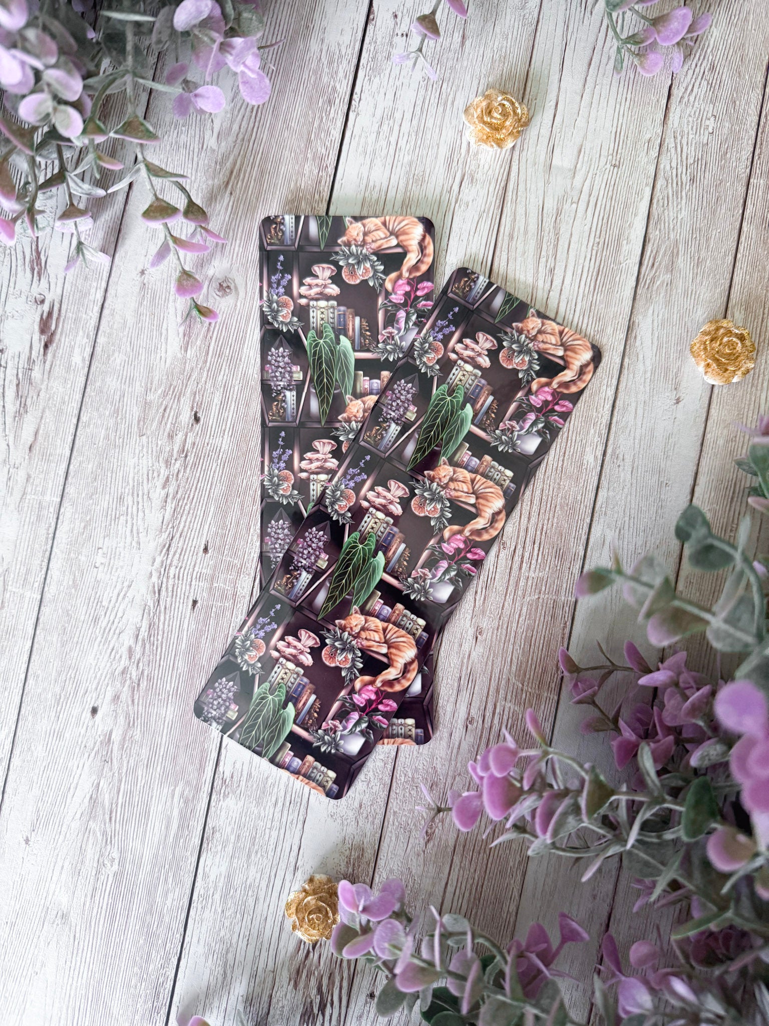 Cottagecore Cat Bookmark