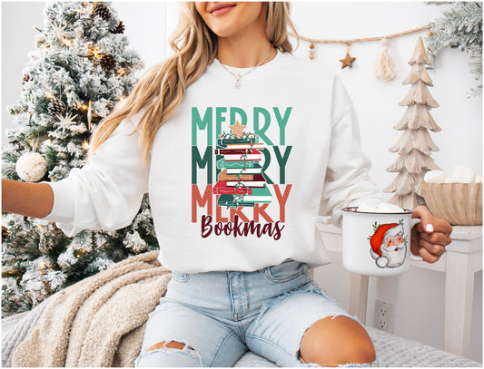 Merry Bookmas Sweatshirt