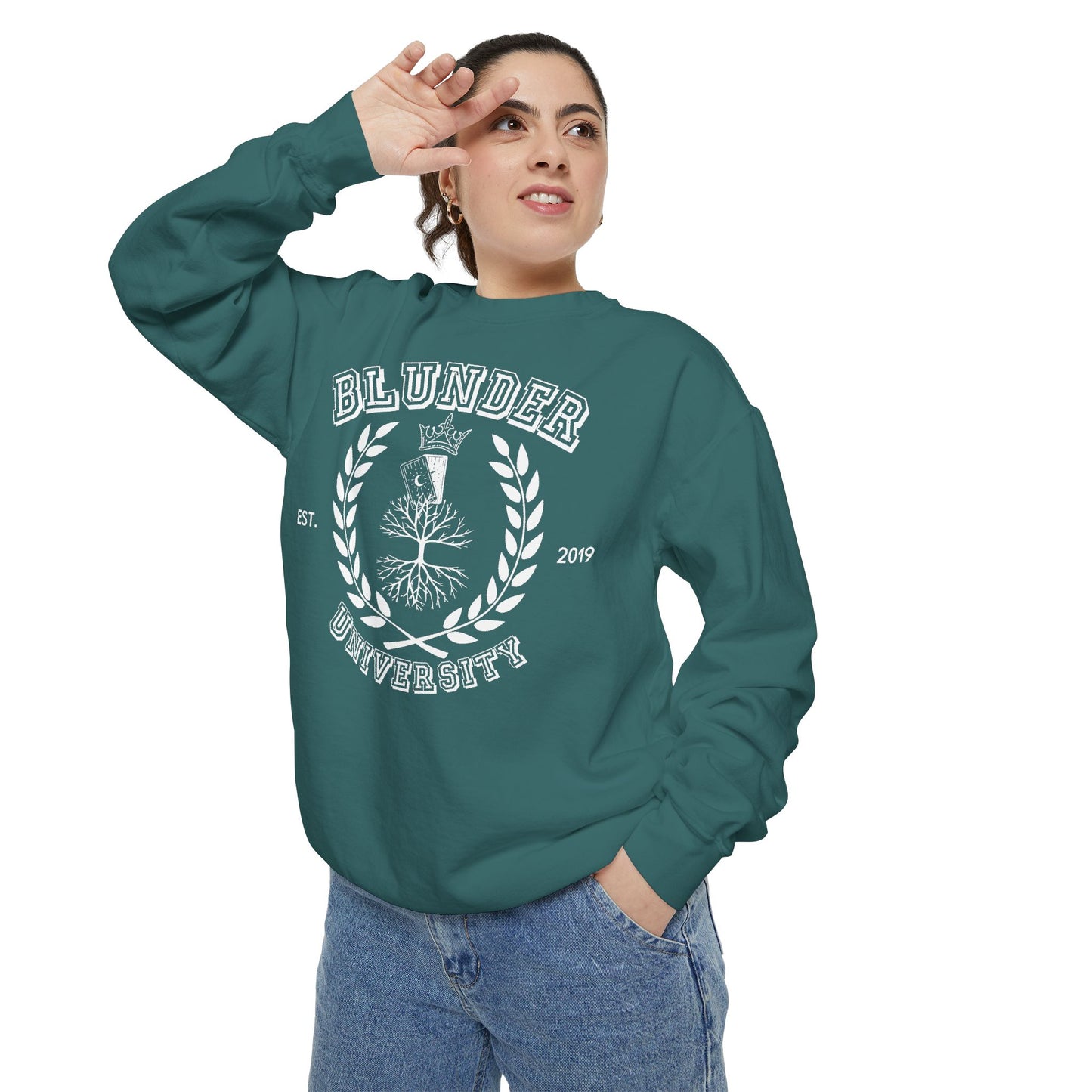 Blunder University Comfort Colors Sweatshirt | The Shepherd King