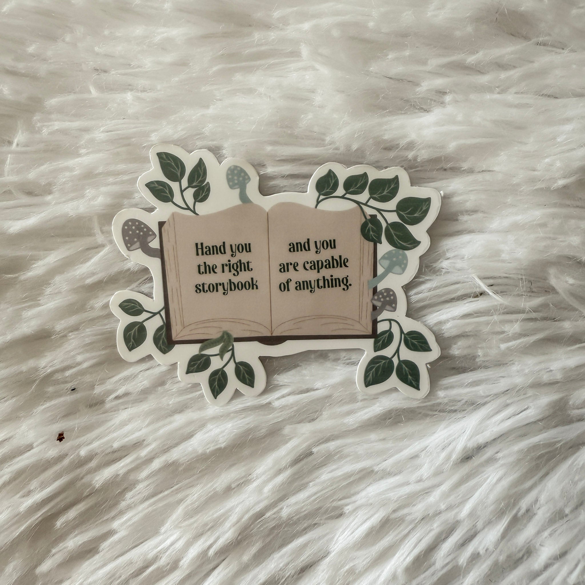 Hand You the Right Storybook Sticker