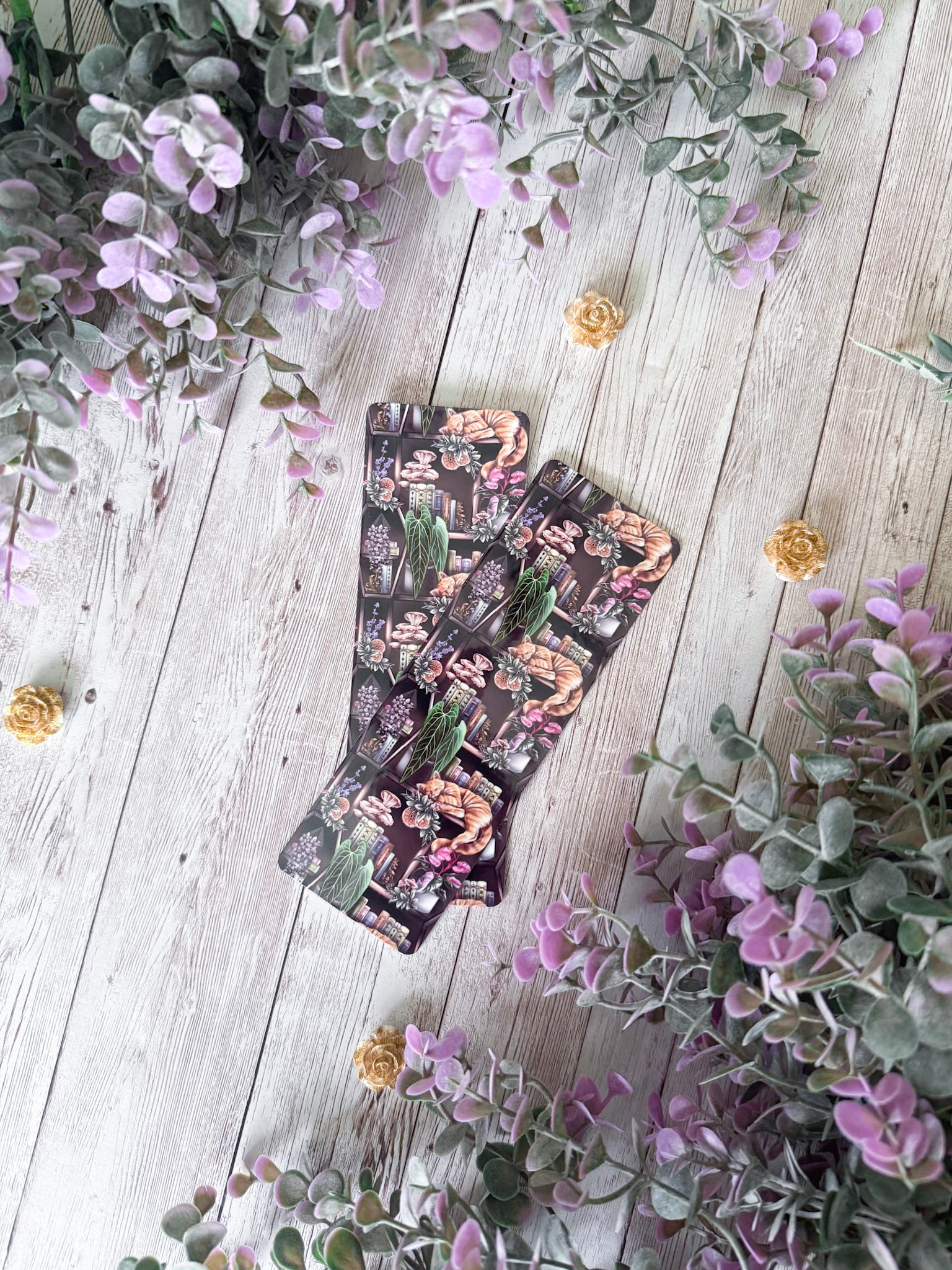 Cottagecore Cat Bookmark