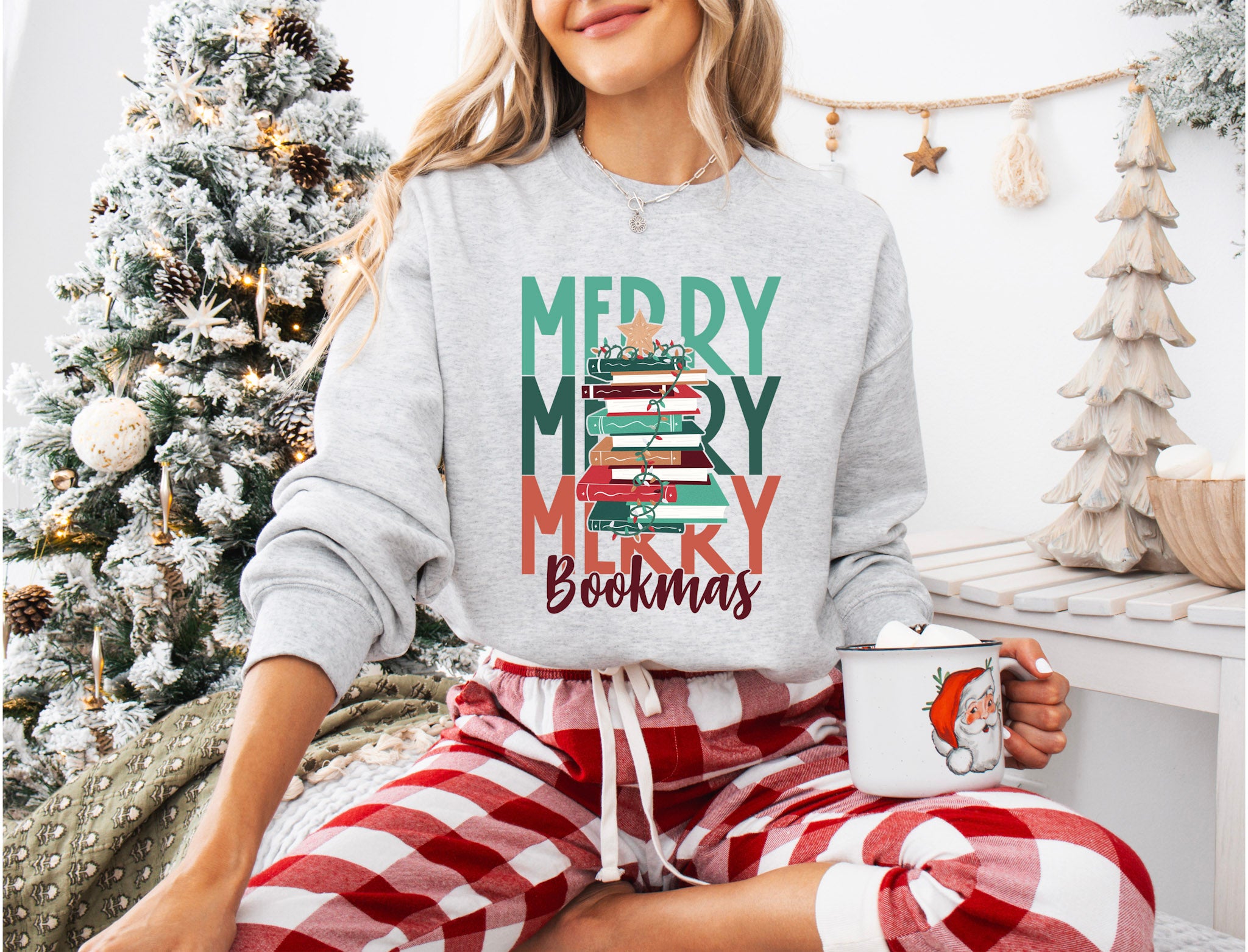 Merry Bookmas Sweatshirt