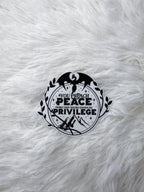 Peace & Privilege Sticker