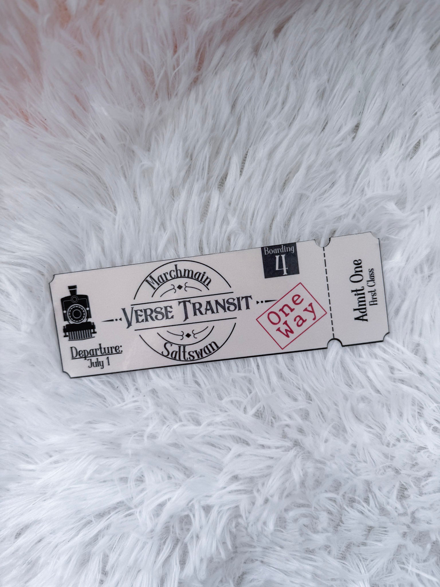 Verse Transit Bookmark