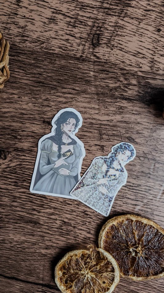 Elspeth Spindle Sticker