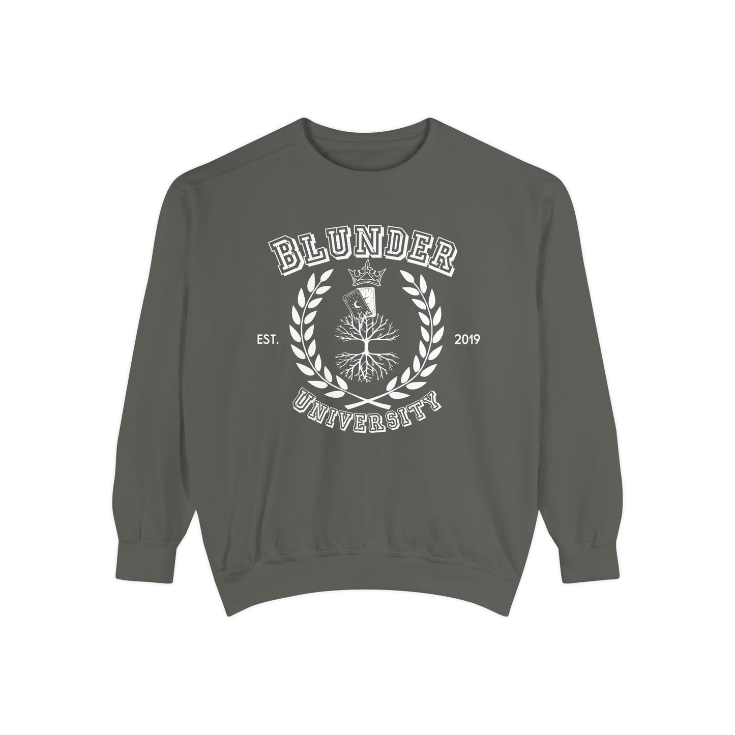 Blunder University Comfort Colors Sweatshirt | The Shepherd King