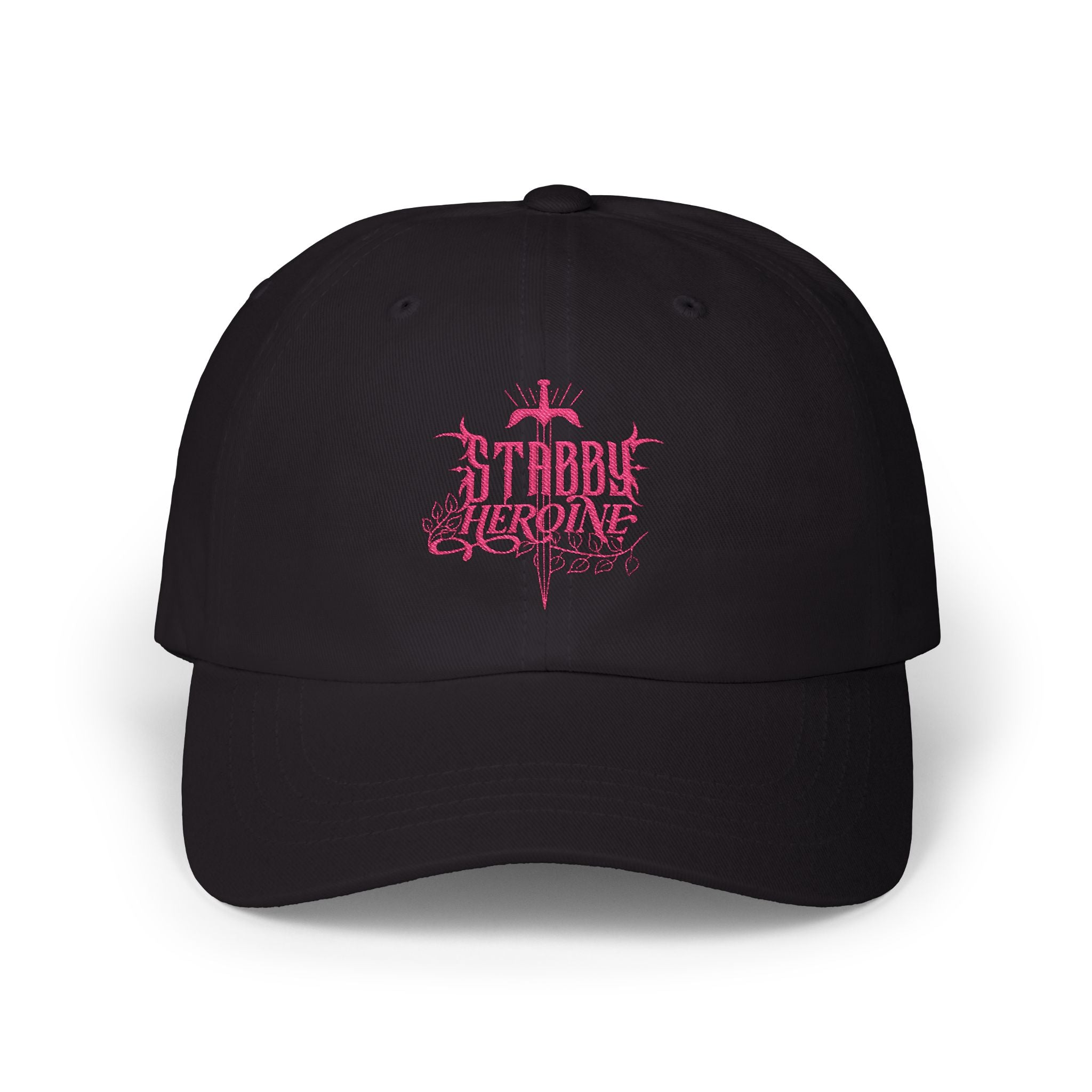 Stabby Heroine Embroidered Classic Dad Cap