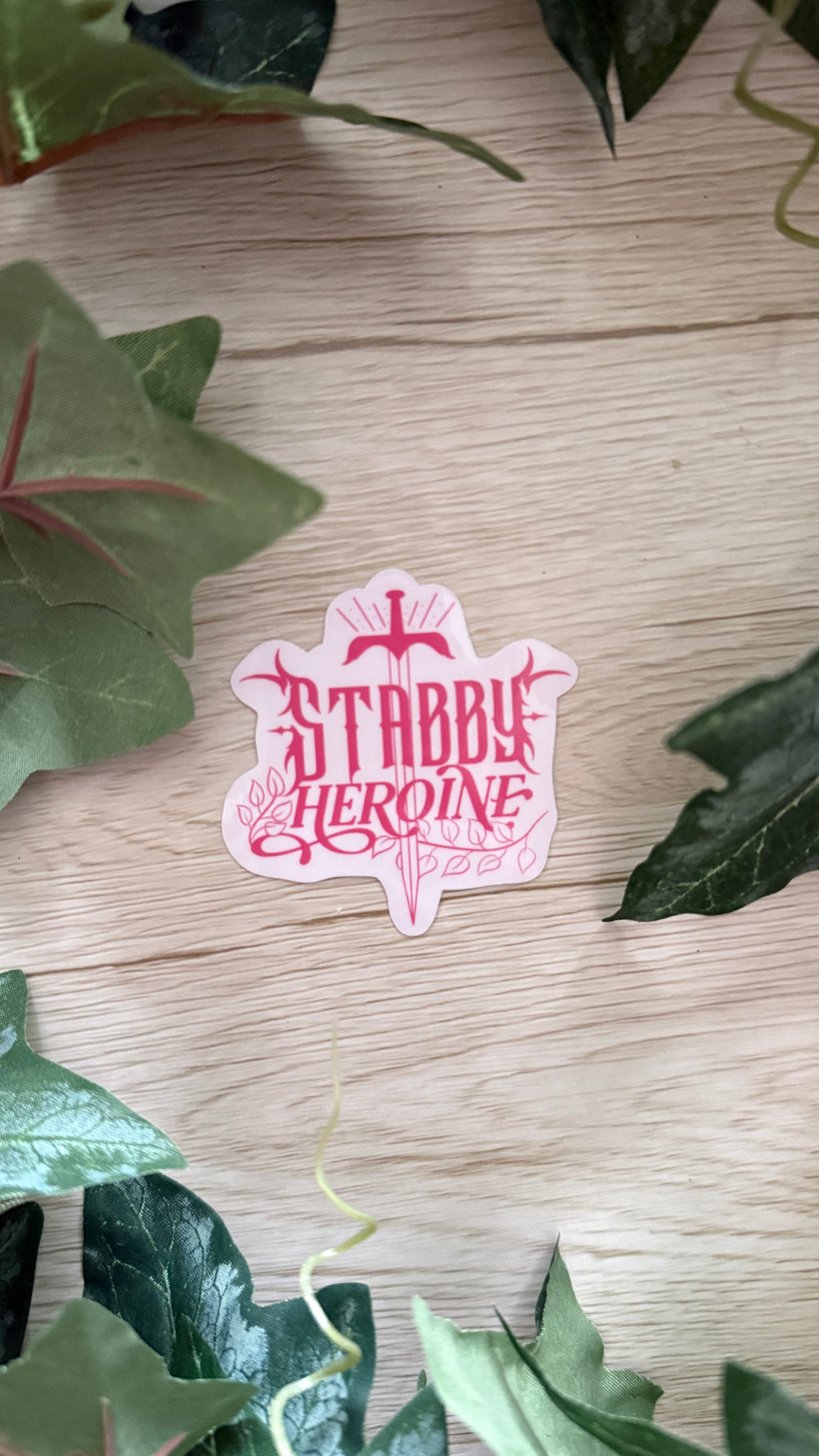 Stabby Heroines Sticker