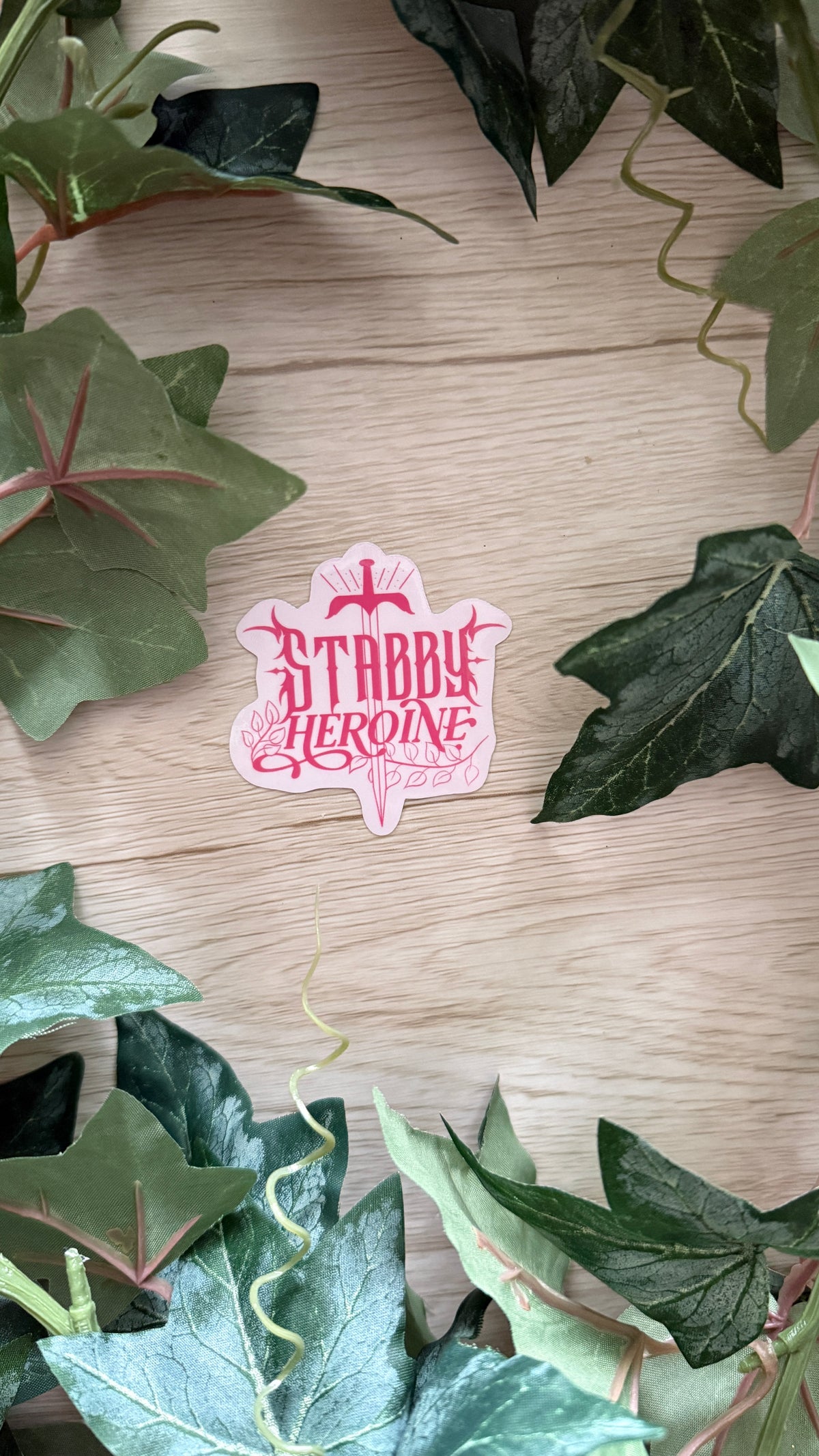 Stabby Heroines Sticker
