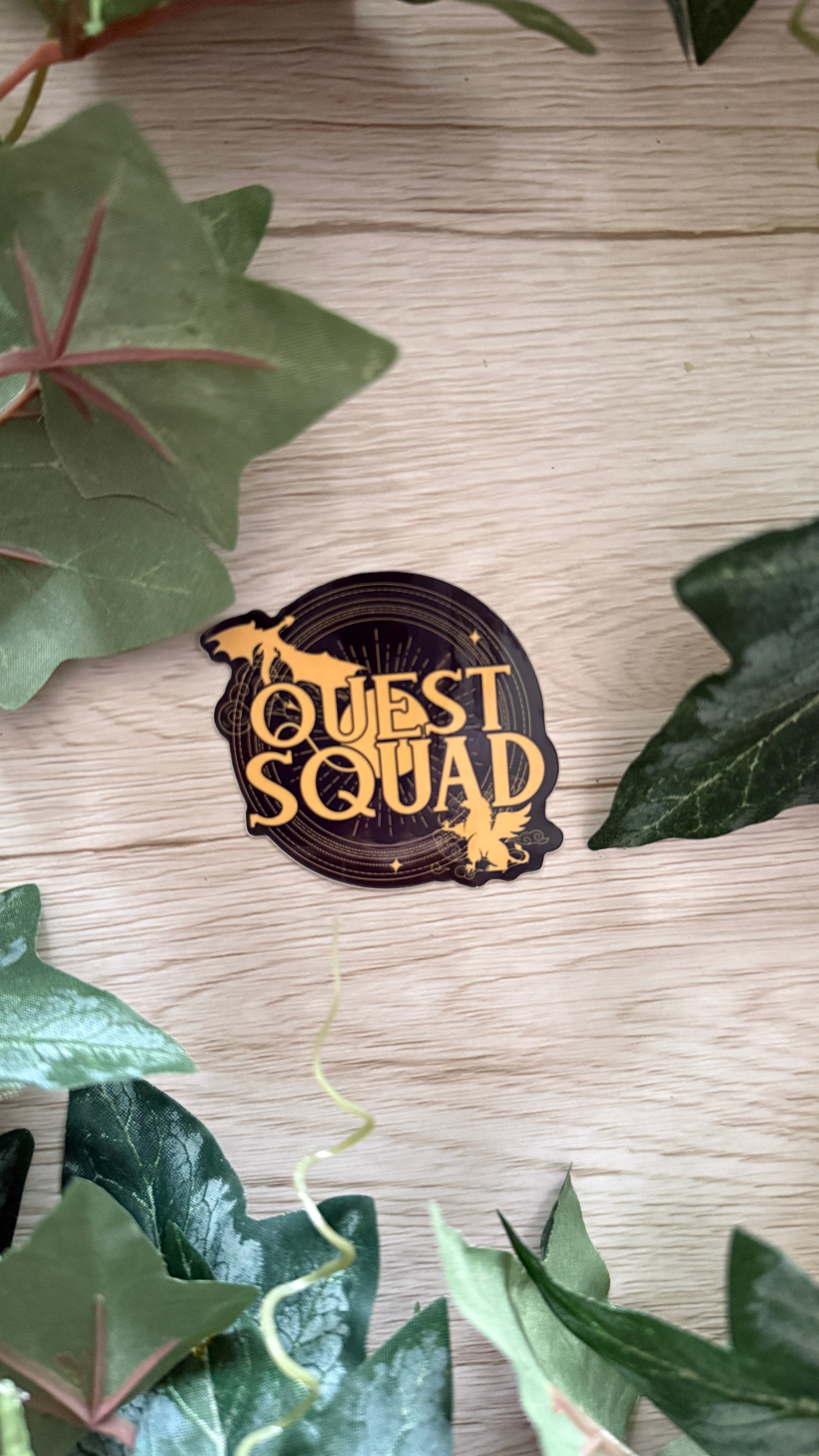 Quest Squad Sticker