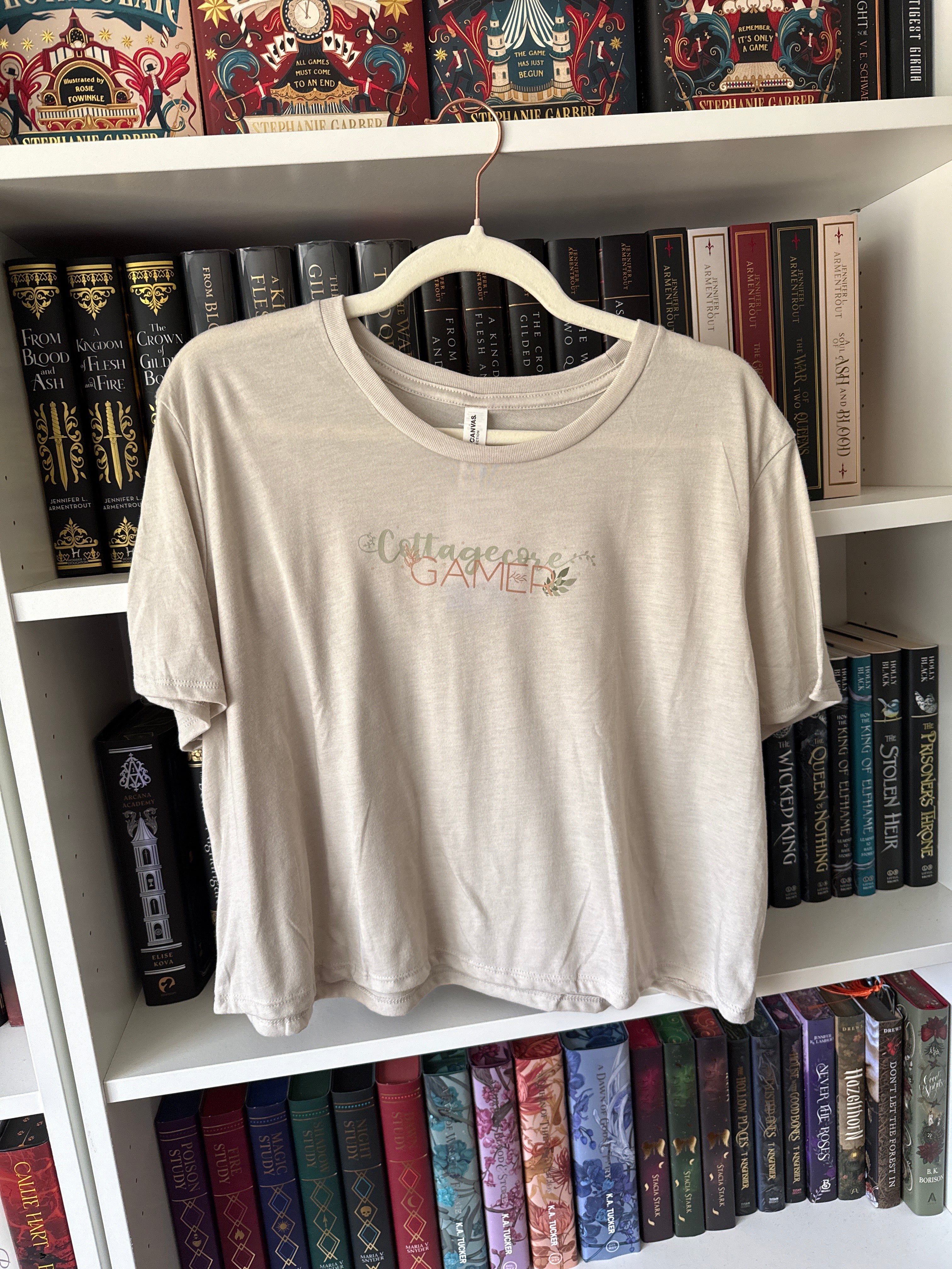 Cottagecore Gamer Cropped Tee [SAMPLE]