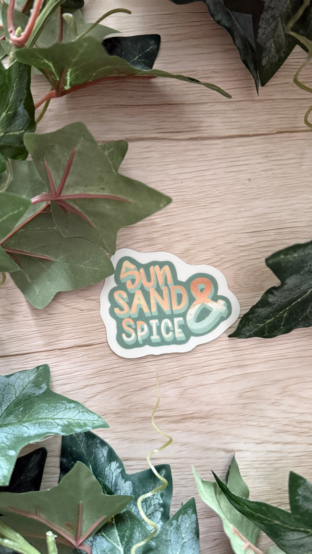 Sun, Sand & Spice Sticker