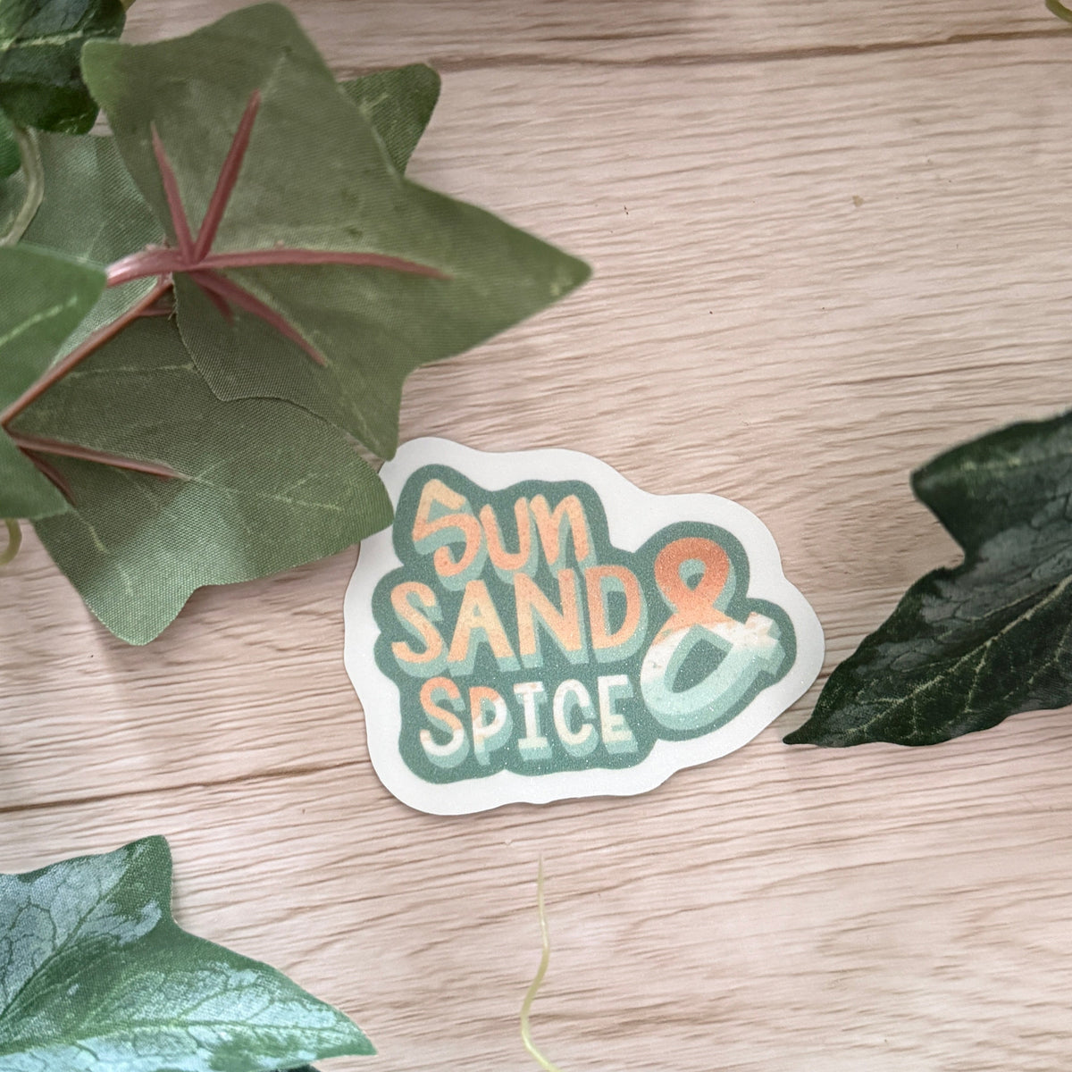 Sun, Sand & Spice Sticker