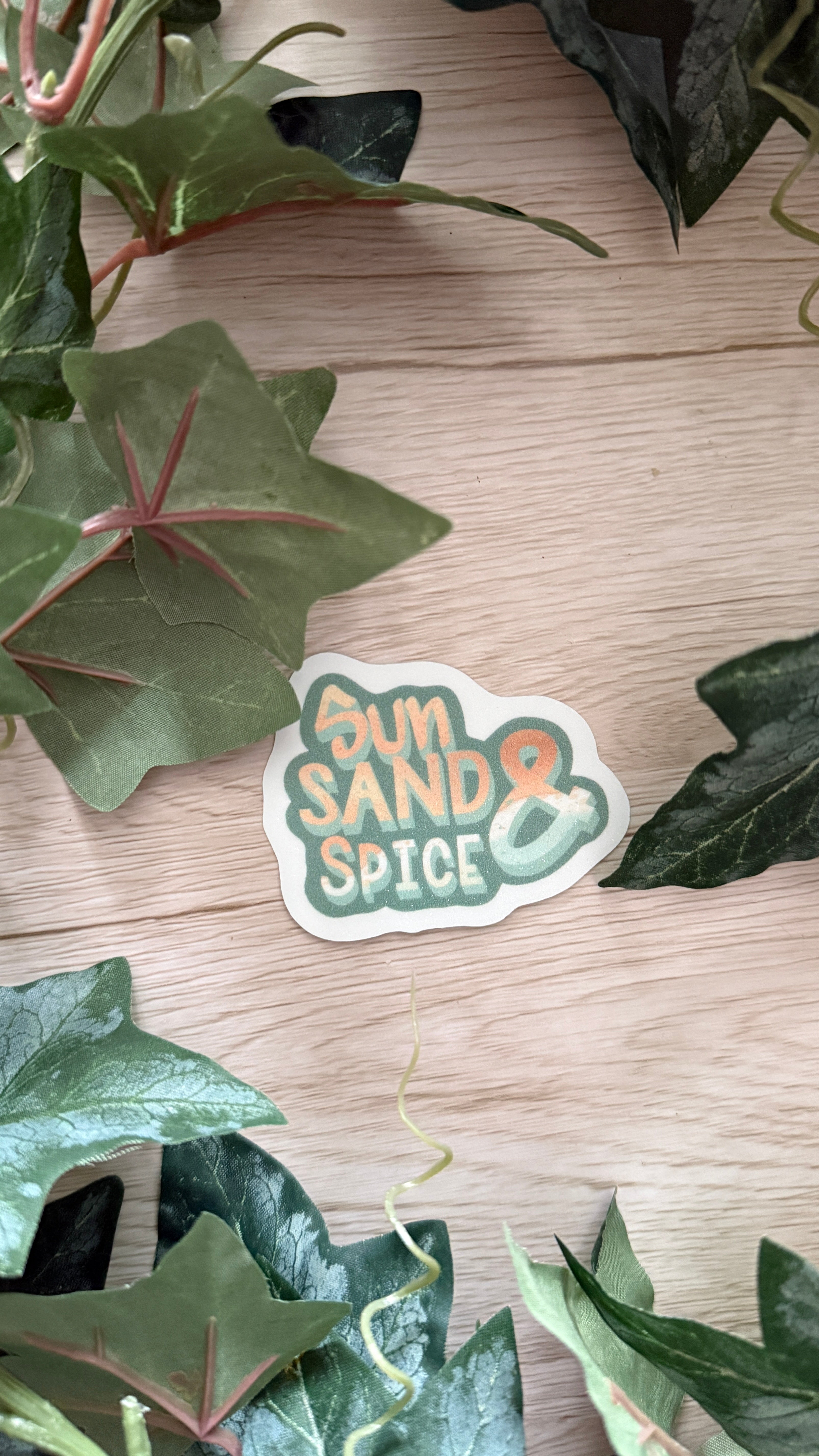 Sun, Sand & Spice Sticker