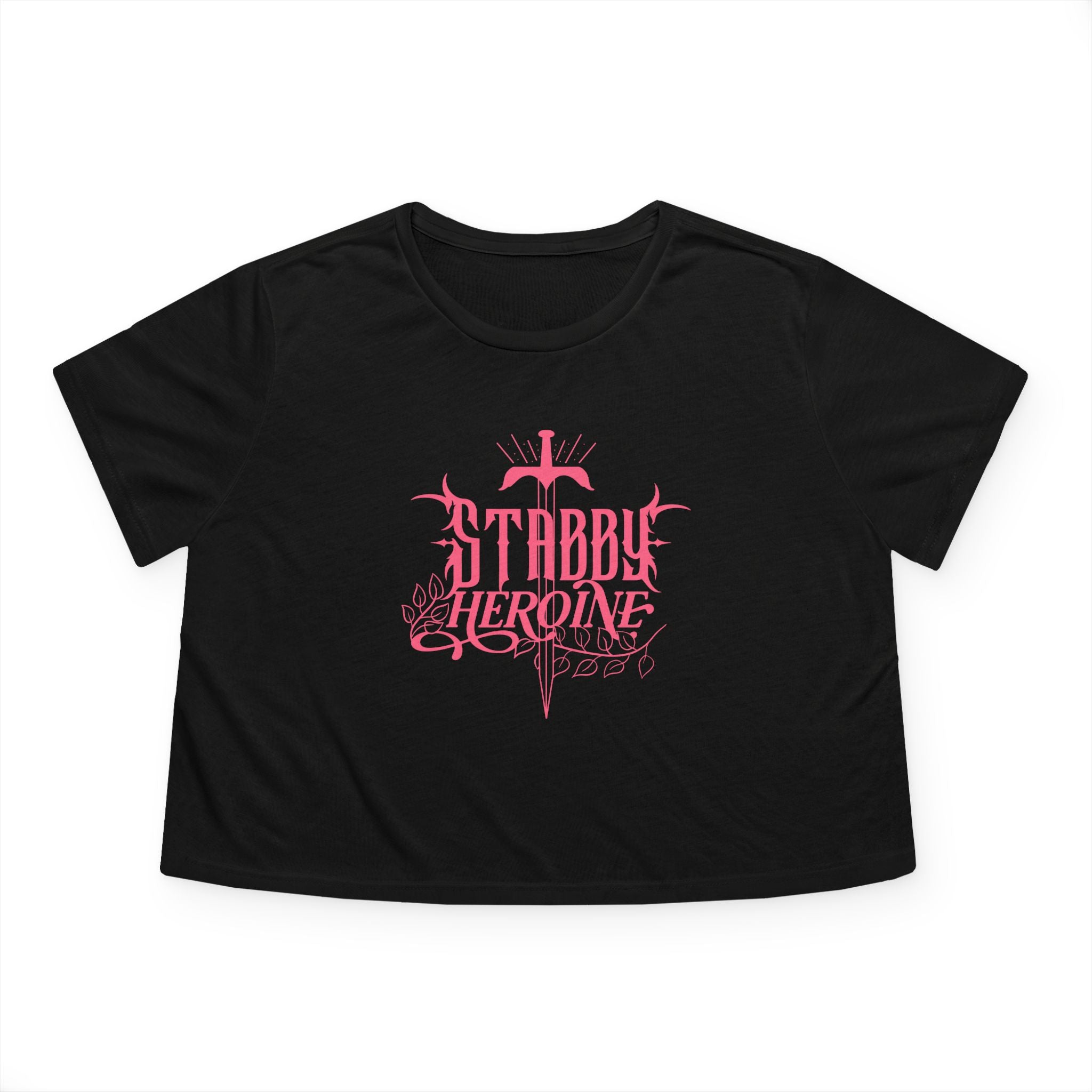 Stabby Heroine Crop Tee