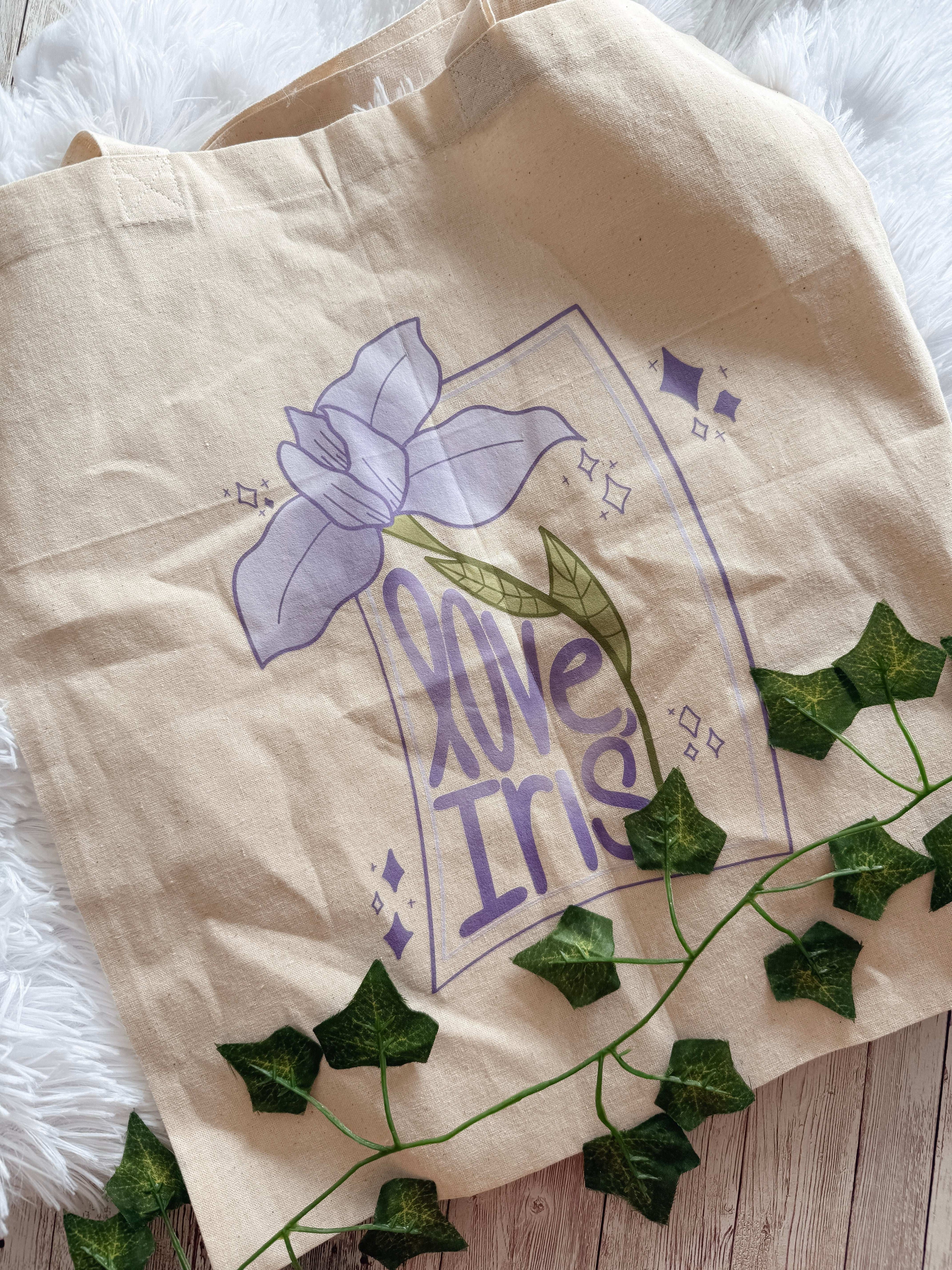 Love, Iris Tote Bag