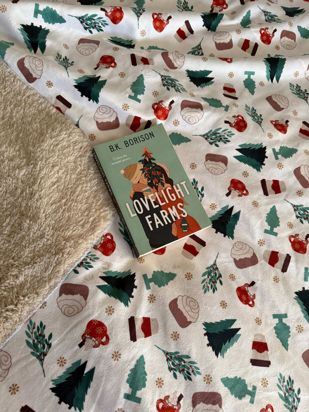 Lovelight Farms Sherpa Fleece Blanket