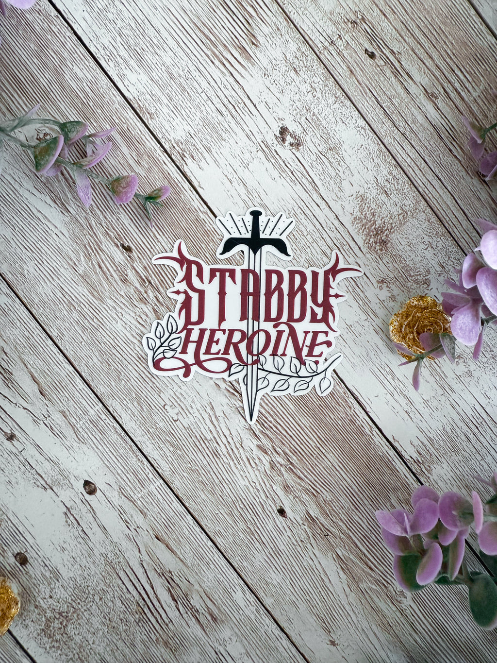 Stabby Heroines Sticker