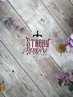 Stabby Heroines Sticker
