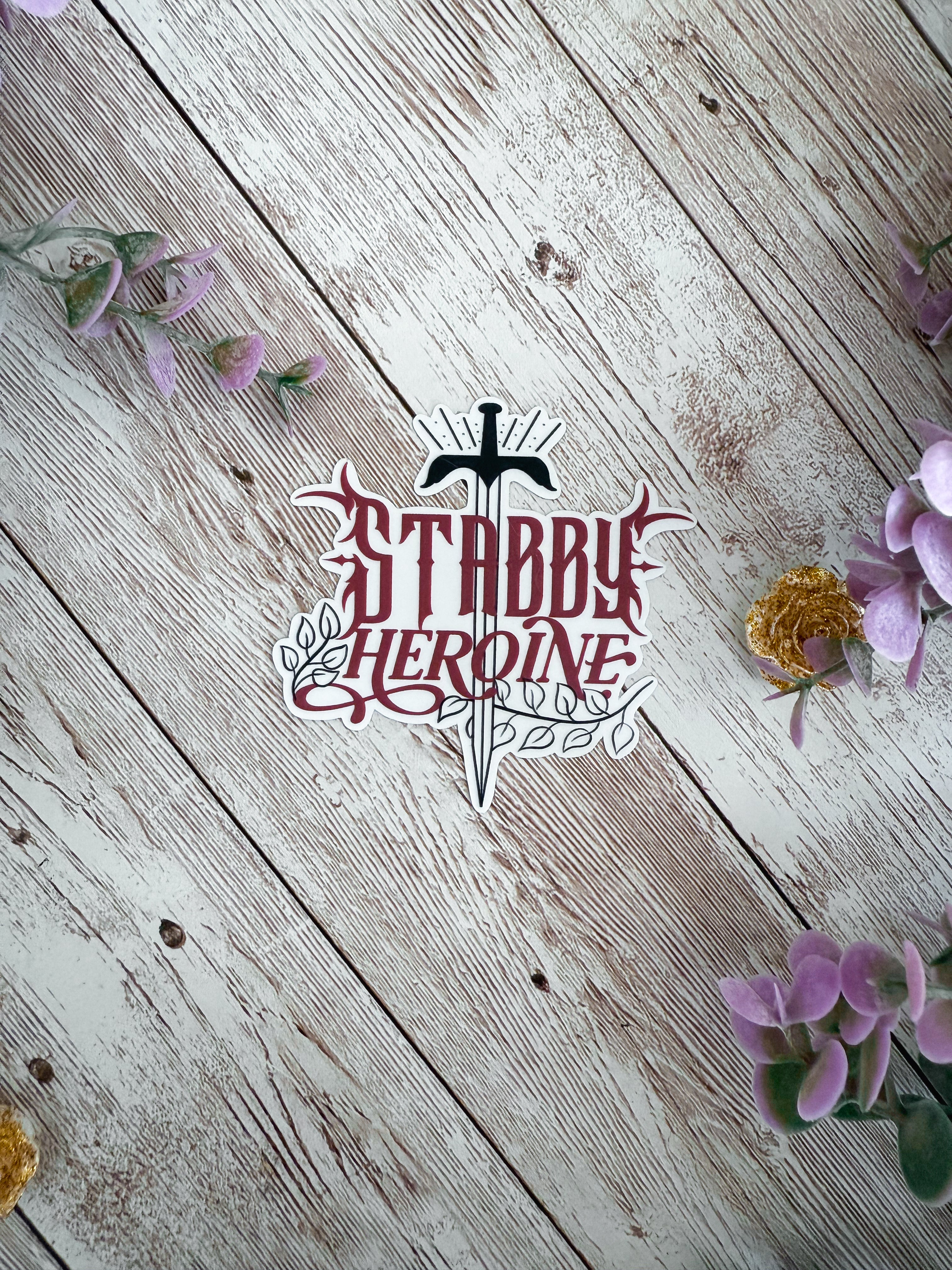 Stabby Heroines Sticker
