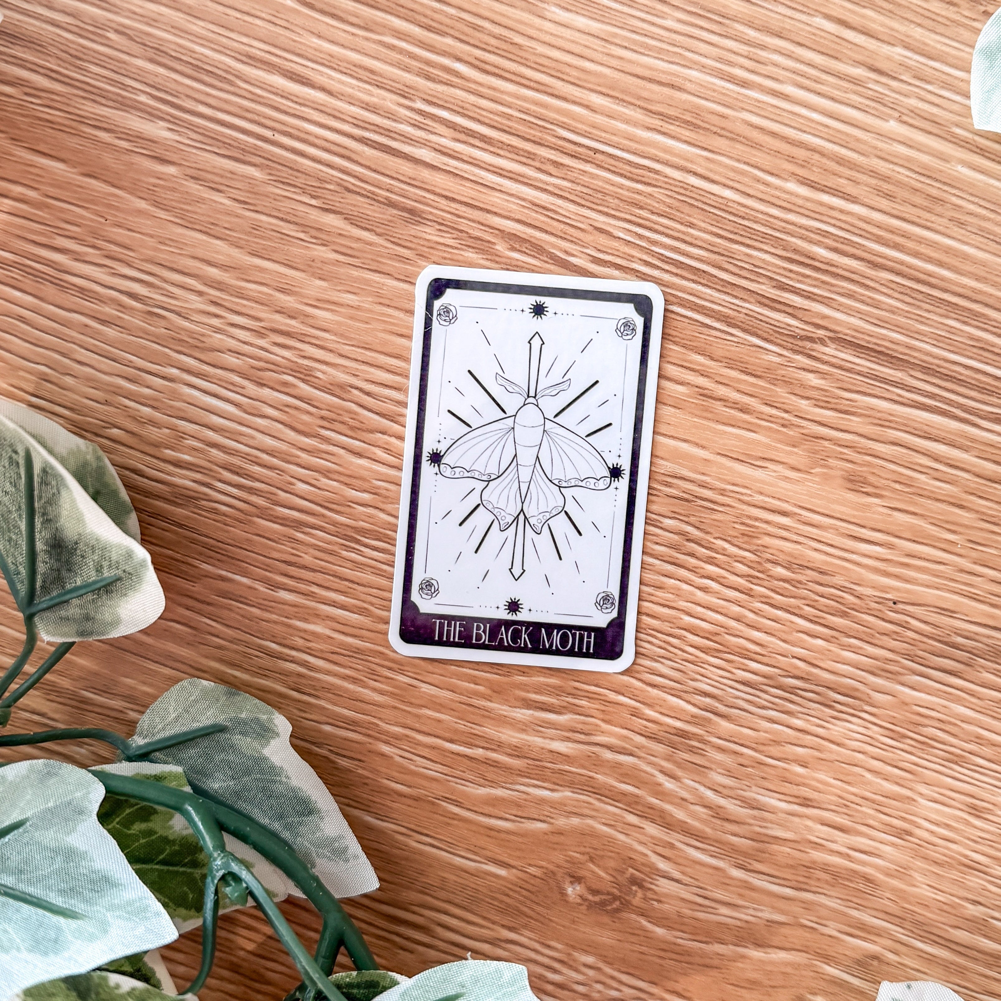 The Black Moth Sticker