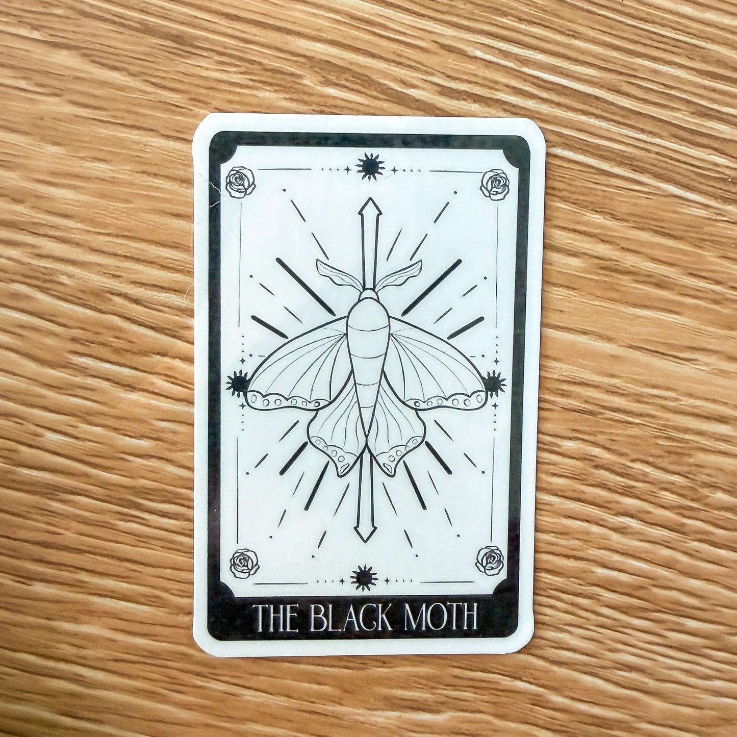 The Black Moth Sticker