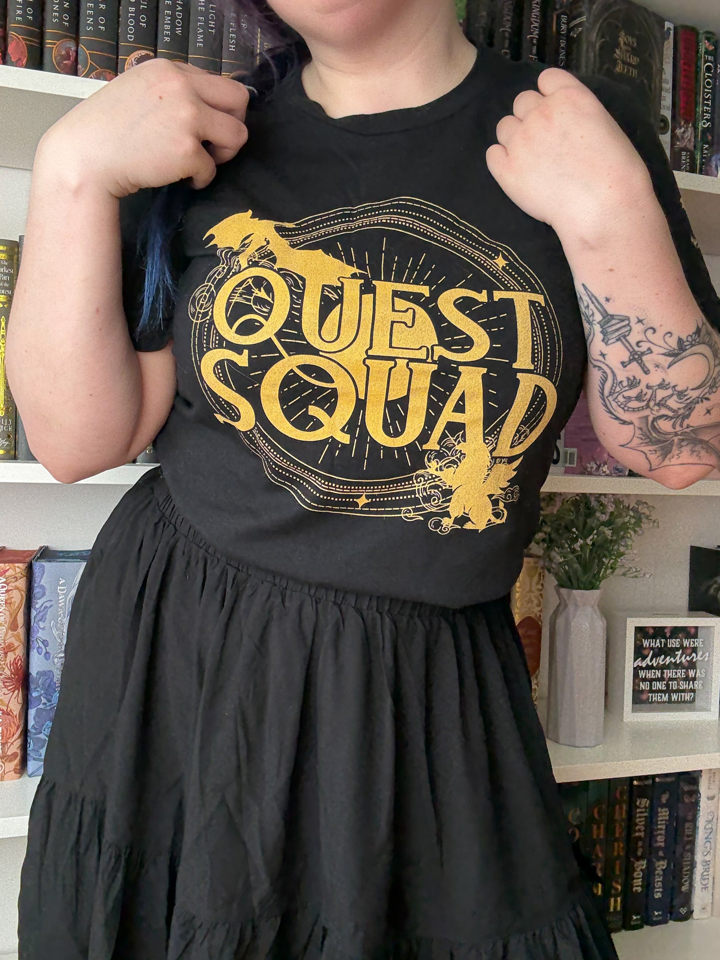 Quest Squad Tee V. 2 (No back)