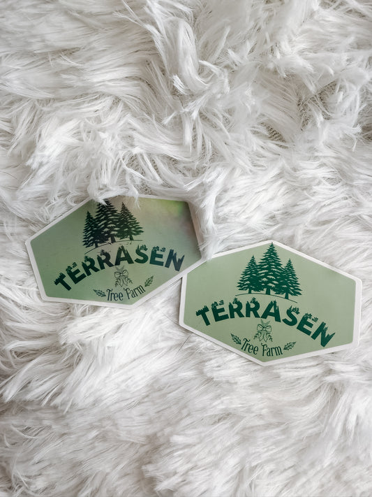 Terrasen Tree Farm Sticker | Throne of Glass