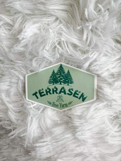 Terrasen Tree Farm Sticker | Throne of Glass