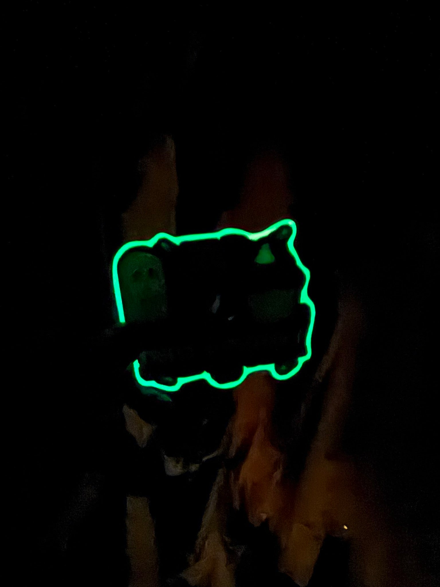 Glow-In-The-Dark Sweet & Spooky Sticker (Misprint)
