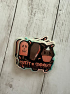 Glow-In-The-Dark Sweet & Spooky Sticker (Misprint)