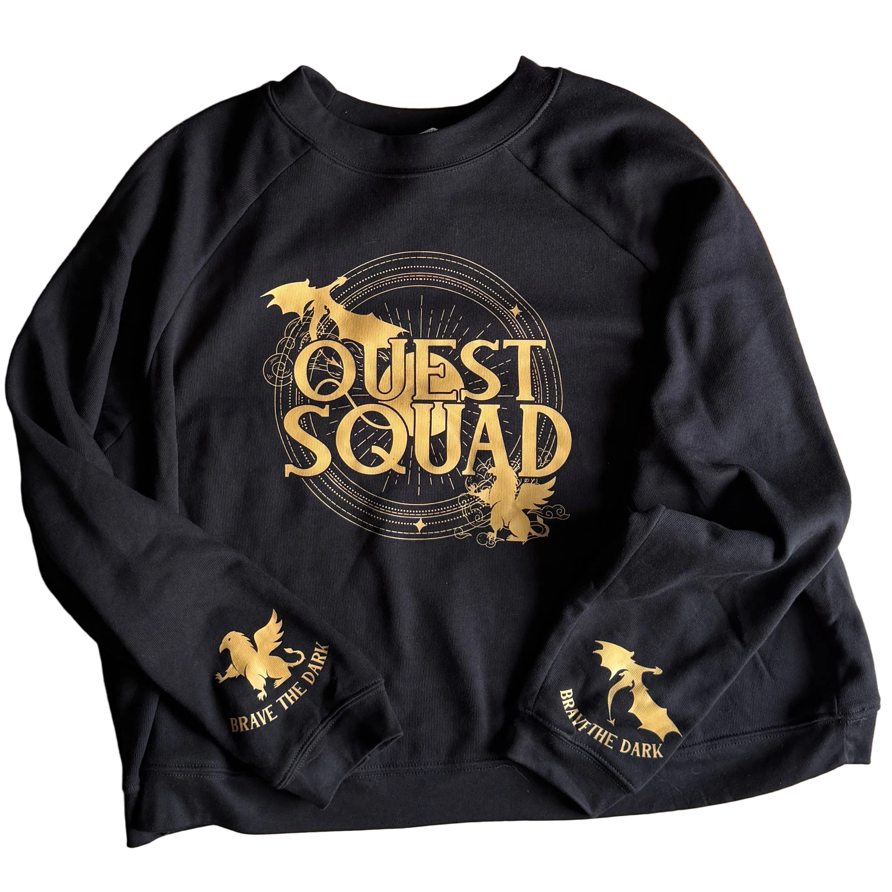Quest Squad World Tour Crewneck Raglan Sweatshirt
