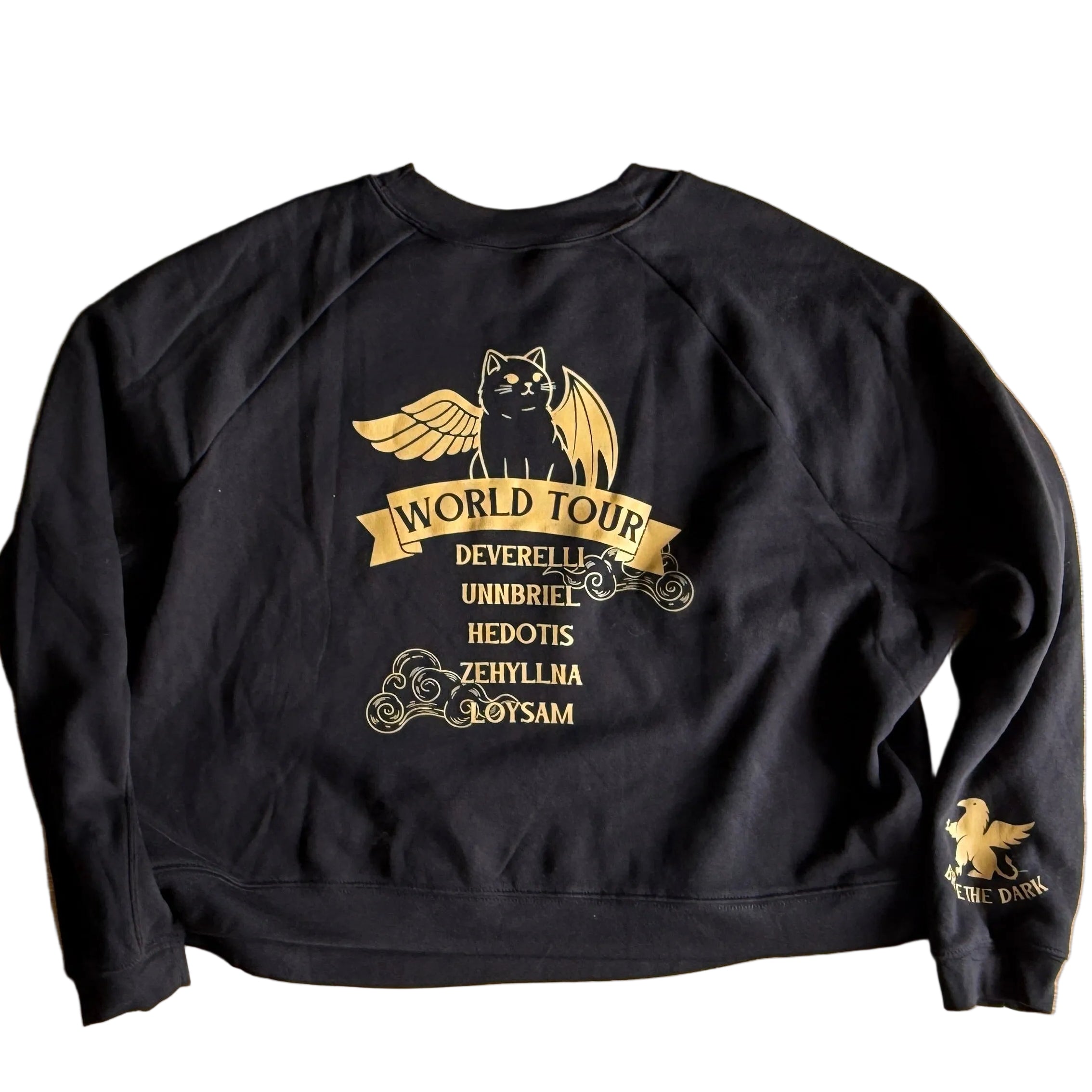 Quest Squad World Tour Crewneck Raglan Sweatshirt