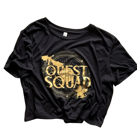 Quest Squad Crop Tee