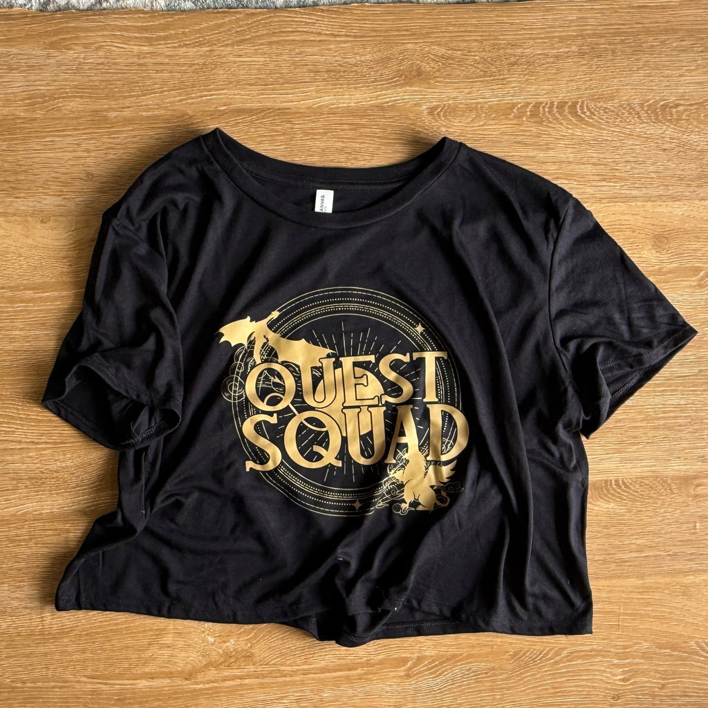 Quest Squad Crop Tee