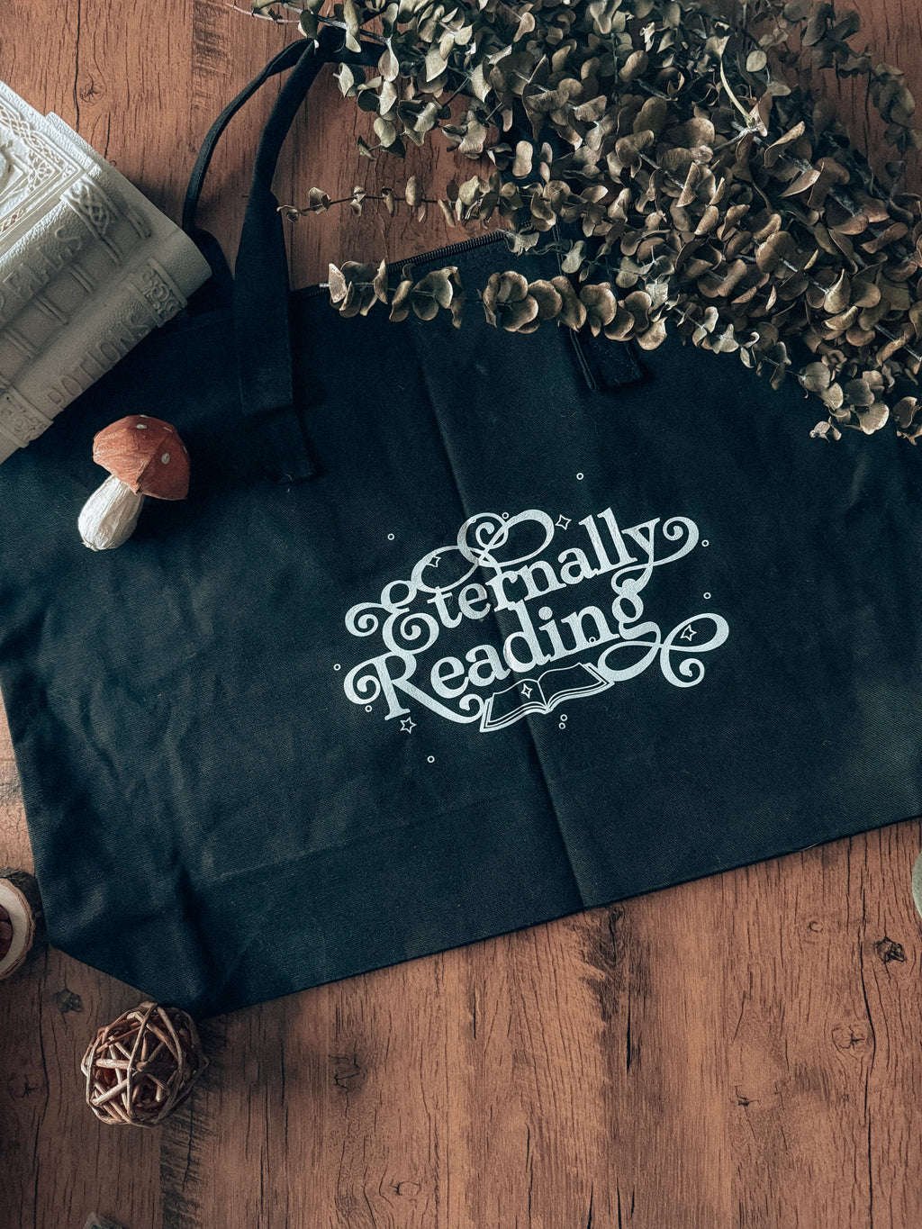 Eternally Reading Tote Bag