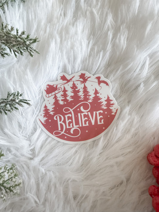 Believe Sticker