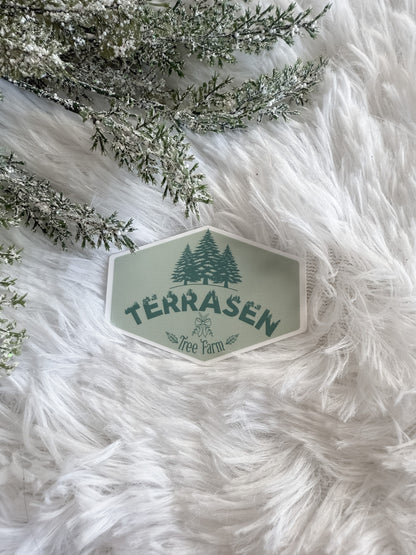 Terrasen Tree Farm Sticker | Throne of Glass