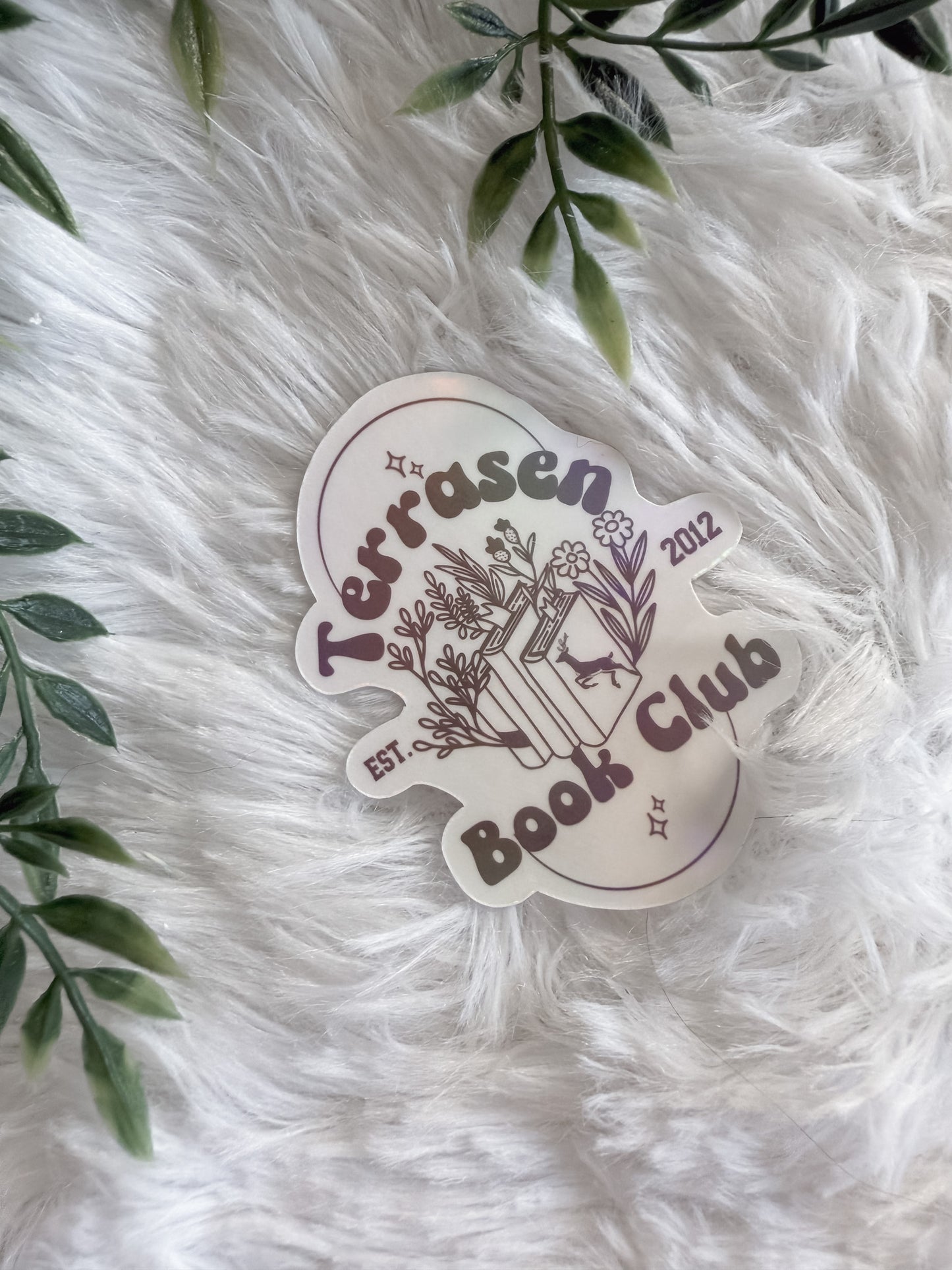 Terrasen Book Club Sticker | Throne of Glass