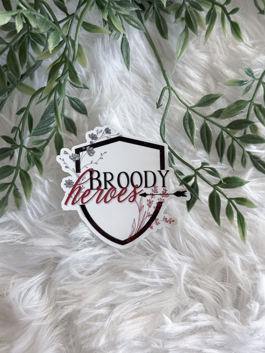 Broody Heroes Sticker