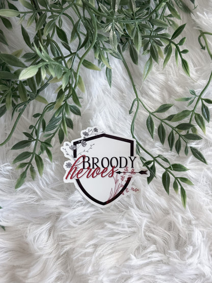 Broody Heroes Sticker