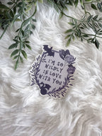Wildly in Love Sticker