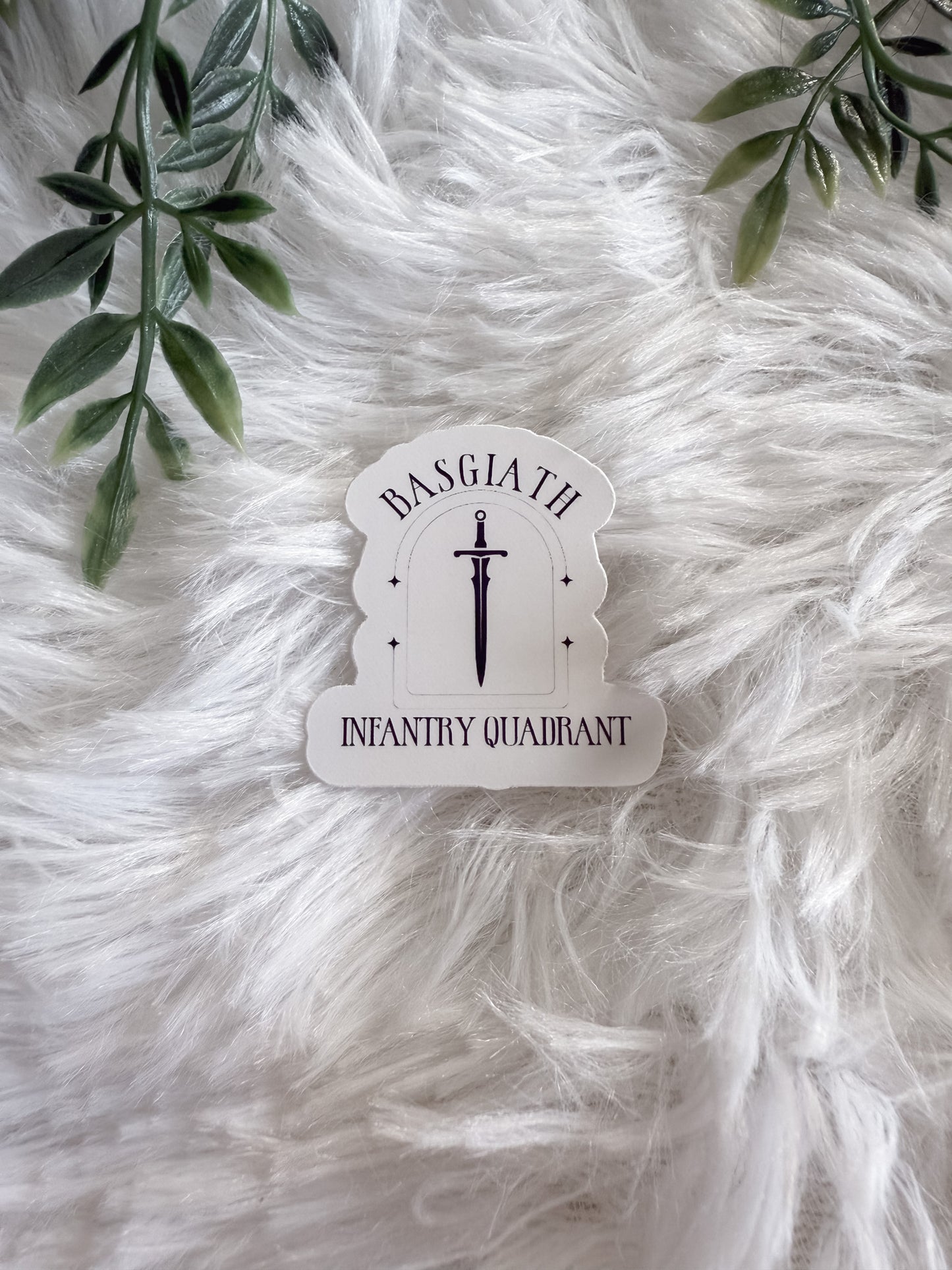 Basgiath Infantry Quadrant Sticker | Fourth Wing