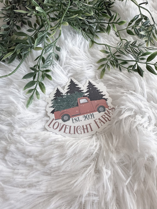 Lovelight Farms Sticker | B.K. Borison