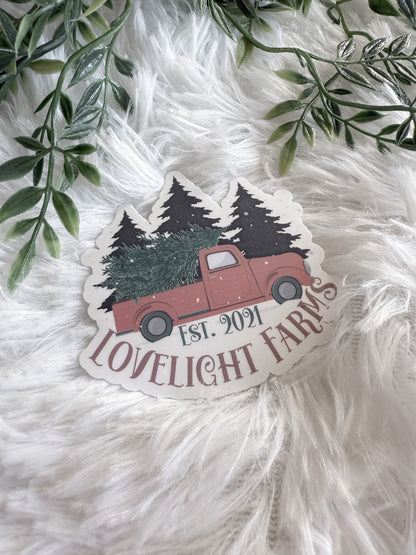 Lovelight Farms Sticker | B.K. Borison